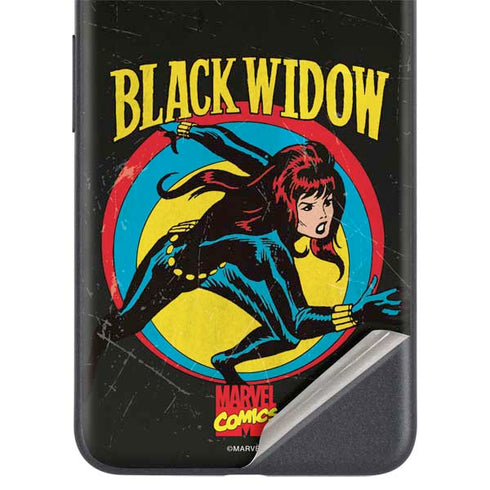 Marvel Classic Comics Black Widow Google Pixel 5a Skin
